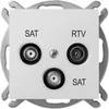 Elektro Plast Nasielsk Elektro-Plast SentiA RTV / SAT / SAT galutinis baltas (1460- 10)