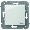 Elektro Plast Nasielsk Elektro-Plast Karlos lizdas su vienu IP44 lizdu (1736- 10)