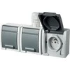 ANT TINKO MONTUOJAMAS TRIGUBAS LIZDAS AQUANT-G3/EPN 230 V AC 16 A IP65 Elektro-Plast