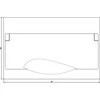 Elektro Plast Nasielsk 2354-01 Modulinis skirstomasis skydas 1x14+2 paviršinis Žalias BOX RN 1/14+2 skaidrios dūmų durys N+PE IP40 2354-01