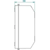 Elektro Plast Nasielsk 2342-00 Modulinis skirstomasis skydas 1x2 paviršinis IP30 MIKRO/MINI S-2 2342-00