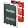 Elektro Plast Nasielsk 2515-01 Modulinis skirstomasis skydas 2x12 p/t ECONOMIC BOX RP 2/24 skaidrios durys (N+PE) IP40 2515-01