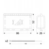 Elektro Plast MZGEL86 gelio įvorė 86x52x28mm GELEBOX IPX8 0.6/1kV