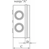 Elektro-Plast Paviršiaus dėžutė 248 x 198 x 86mm IP65 pilka (PH- 4A.2 28.42)