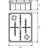 Elektro Plast 11.8 Įleidžiama dėžė 156x196x70mm Pp/t 8 11.8