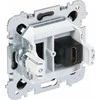 HDMI lizdo mechanizmas su metaliniu rėmeliu