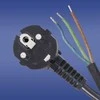 Elektro-Plast Jungiamasis kabelis su juodu 3 x 1mm 3m (51.927)