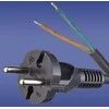 Elektro-Plast Juodas W- 6 2 x 1,5 mm2 sujungimo kabelis su 3m kištuku (51.919)
