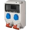 Elektro Plast Nasielsk Elektro-Plast 9 moduliai 2x2P + Z 2x5P / 16A be RS- 9 apsaugos (6221-0)