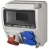 Elektro Plast Nasielsk Elektro-Plast 9 moduliai 2x2P + Z 5P / 16A RS- 9 (6231-0)