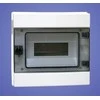 Elektro-Plast 1x8 modulinis hermetiškas skirstomasis skydelis su IP65 RH- 8 / Z dangteliu (36.9)