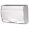 Elektro Plast Nasielsk 2355-00 Modulinis skirstomasis skydas 1x20+2 paviršinis Žalias BOX RN 1/20+2 durys baltos N+PE IP40 2355-00