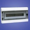 Elektro Plast Modulinis hermetinis skirstomasis skydas (500V AC, 1000V DC) 1x18 ant paviršiaus montuojamas (N+PE) IP65 RH-18
