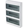 Elektro Plast Nasielsk 2408-01 Elegantiškas 3x18 paviršinis IP40 3/54 N+PE modulinis skirstomasis įrenginys 2408-01