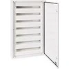 Elektro Plast 9.724 Modulinis skirstomasis skydas 7x24, įleidžiamas, IP54 DARP-168, aliuminio durys, baltas 9.724