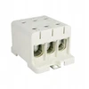 Elektro Plast 48.396 3 polių paskirstymo blokas AL/CU 3x95mm2 pilkas plokščias montavimas ir TH bėgis WLZ35/3x95/s 48.396