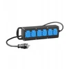 Elektro-Plast RS-P maitinimo prailgintuvas gumuotas 6x2P+Z su laidu ir kištuku 16A 7000-10
