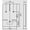 1-PHASE METER BOARD TL-1FZ/EPN Elektro-Plast Nasielsk