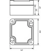 Elektro-Plast STRONG HermeticBox n / t 63x57x37mm IP67 PHP -117 pilka (62.117)