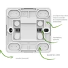 Elektro Plast Nasielsk 3714-05 BERG Jungiklis normaliai atidarytas varpas n/t 10AX IP20 ore 3714-05