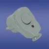 Elektro-Plast Kampinis nuimamas kištukas su jungikliu ir indikatoriumi su / U 16A 2P AWA- ŁK permatomas (51.22)