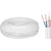 Elektrokabel Kabelis Elektros kabelis Koaksialinis kabelis YWDXek 75-0.59 / 3.7 K-60 + 2x0.5mm 100m