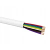Elektrokabel Signalizacijos ir domofono telekomunikacijų kabelis YTDY 8x0.5 LSOH B2ca 100m balta Q-LANTEC