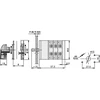Elektromet 2-0-1 3P 12A IP65 Arc E12- 72 su plokšte (921272)
