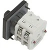 Elektromet kameros jungtis 0-1 3P 40A IP65 Arc 40-12 su plokšte 924003