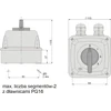Elektromet cam jungtis 0-1-2-3 3P 40A IP44 būsto Arc 40-63 (924063)