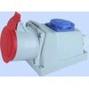 Elektromet Fiksuotas COMBI lizdas, laidas su prijungimo juostele, raudona 400V / mėlyna 230V GSC-32/5 (921845)