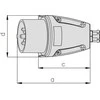 Elektromet MINI 32A 4P 400V IP44 (922066)