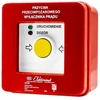 Elektromet Priešgaisrinės apsaugos mygtukas, maitinimo jungiklis, 4 srovės keliai 12A, NC-NO NC-NO, raudoni/žali diodai PPWP-4s A