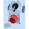 Elektromet Jungiklis L- 0- P + kištukas 16A IP44 (971652)