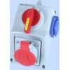 Elektromet Montavimo rinkinys su 5P lizdu 1x 2P + Z 0I 16A IP54 (971616)