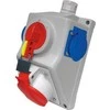 Elektromet Montavimo rinkinys su 4P lizdu 1x 2P + Z L-0-P 16A IP54 C16-48.1 (971613)