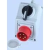 Elektromet Montavimo rinkinys su kištuku 16A 5P raudona IP54 LUK 16-41 dN L-0-P (971646)