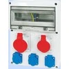 Elektromet Construction skirstomieji įrenginiai 12 modulių 1x16A 5P 400V, 1x32A 5P 400V, 3x16A 2P+Z RSE-04 IP54 (942091)