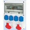 Elektromet Statybų skirstomasis skydas 14 modulių 1x16A 5P 400V, 1x32A 5P 400V, 4x16A 2P + Z RSE- 05 IP54 (942101)