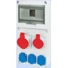 Elektromet Statybų skirstomasis skydelis 8 moduliai 1x16A 5P 400V, 1x32A 5P 400V, 3x16A 2P + Z RSE- 03 IP54 (942081)