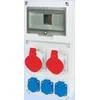 Elektromet RSE- 03 8 moduliai kaboti 2x32A 3P + N + Z 400V, 3x16A 2P + Z 250V IP54 (942082)