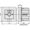 Elektromet Signalizacijos perjungiklis 2Z 12A / pagrindinis perjungiklis / IP55 WG-2s (921441)