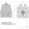 Elektromet Star- trikampio kamera jungtis 3P 63A IP44 ŁK 63-23 korpuse (926323)