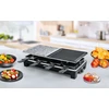 Rommelsbacher | Raclette grill | RCS 1350 | Grilis | 1350 W | Juodas/Pilkas