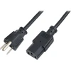 Maitinimo kabelis LogiLink US NEMA5-15P - IEC60320-1 C13 1.80m Juodas (CP099)