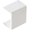 Elettrocanali ECGU4040B Tiesi jungtis kabelių kanalams GU 40x40 balta ECGU4040B