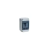 Elettrocanali Modulinė skirstomoji dėžutė 1x4 IP65 ABS (1500V DC) PE+N (CDN4G/R)