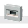 Elettrocanali 1x12 modulinis skirstomasis skydas be durų 610 pilkosios serijos (EC61012)