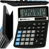 Eleven Calculator ELEVEN Office skaičiuoklė su reguliuojamu ekrano kampu TLT2348 juoda