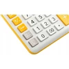 Eleven ELEVEN Calculator Baltas biuro skaičiuotuvas CDC120WHOR balti ir oranžiniai klavišai ir oranžinis rėmelis aplink ekraną